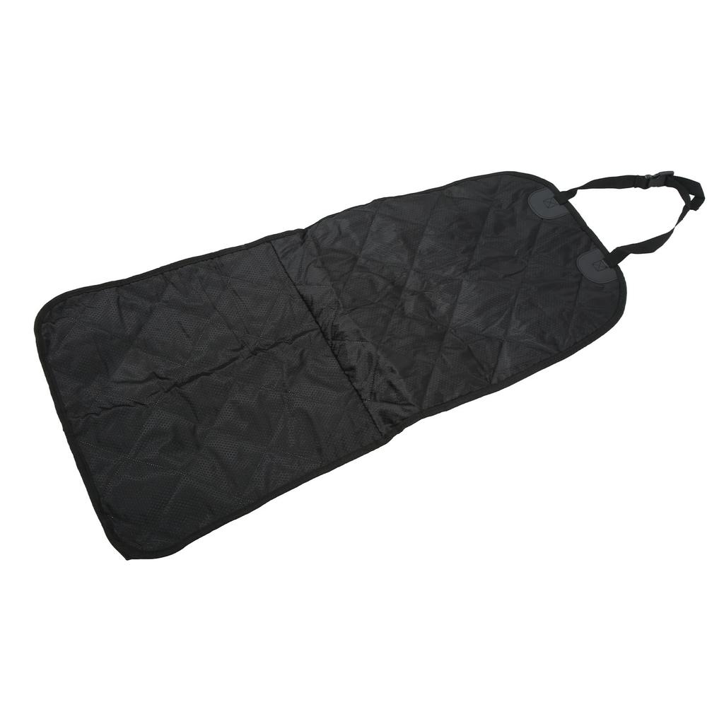 Car Seat Cover Waterproof Scratchproof Against Dirt Front Seat Pet Cover with Strap Buckle for Automotive