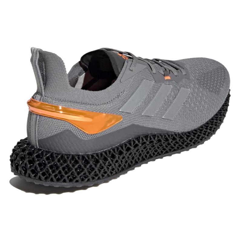 adidas X9000 4D Grey Three Signal Orange Sneakers FW7091