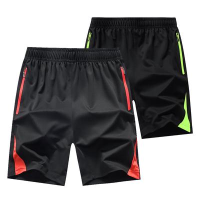 Men Stretchy Fifth Beach Breathable Drawstring Casual Quick  Shorts