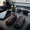 Silicone Car Key Case for Porsche Panamera Macan Cayenne 92A  Boxster Carrera Cayman 911 981 991 918 Rubber Remote Cover Shell