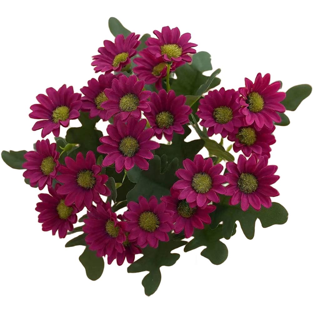 Silk Artificial Chamomile Daisy Flowers for Home Decor Garden Wedding Photography Floral Arrangements and Table Centerpieces