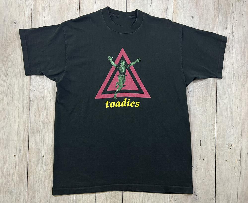 Toadies Band Gift For Friends Black T-Shirt Cotton All Size  RD380 Unisex T-Shirt S
