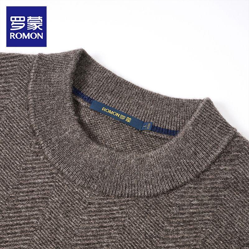 Luo Meng Men's Thickened Cashmere Sweater & T-Shirt Collection