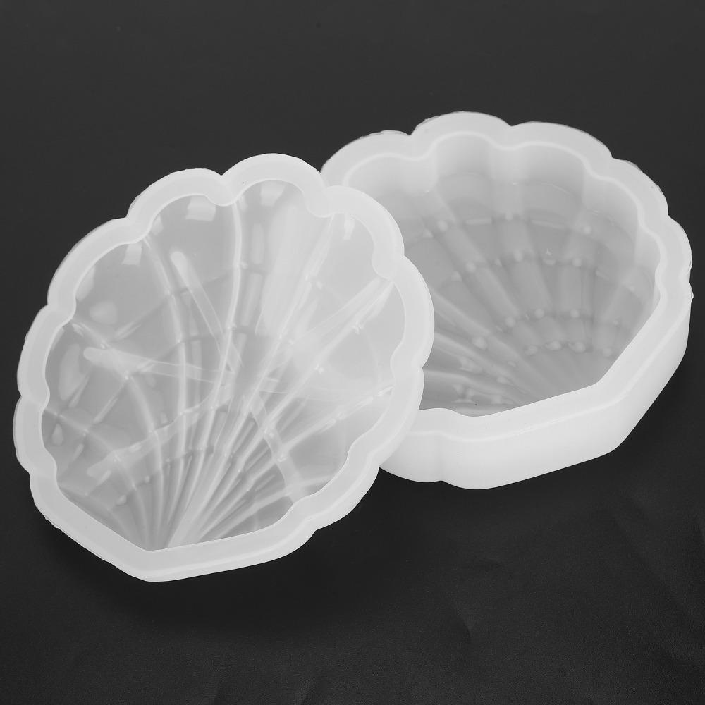 2pcs With Lid Resin Mould 3D Resin Crafts Mould Jewelry Tools DIY Silicone Mould DIY Crafts