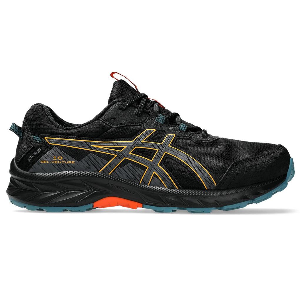 Asics 10 WATERPROOF Running Size Cm GEL-VENTURE Shoes, Men's, Black, 27.0 (1011B965)