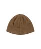 WELLBEING EXPRESS Ribbed Symbol Beanie Brown