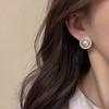 Vintage Baroque Pearl Stud Earrings for Women - Fairy-Inspired, Celebrity-Style, Versatile Ear Accessories