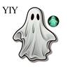 Waterproof PVC Wall Decor Luminous Ghost Stickers for Halloween Decoration, Glow in The Dark Decals Removable Patterns Kids Windows And Glass