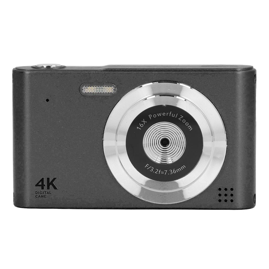 48MP Digital Camera 2.5K HD Dual Camera 16x Zoom Auto Focus Smart Pocket Digital Camera Vlogging Camera for Home Travel