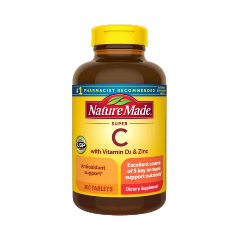 Nature Made Super C 200 tablets
