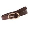 Women's Waist Belt Fashion PU Leather Belt Decorative Waistband Trendy Waist Accessory for Jeans Trousers Dresses