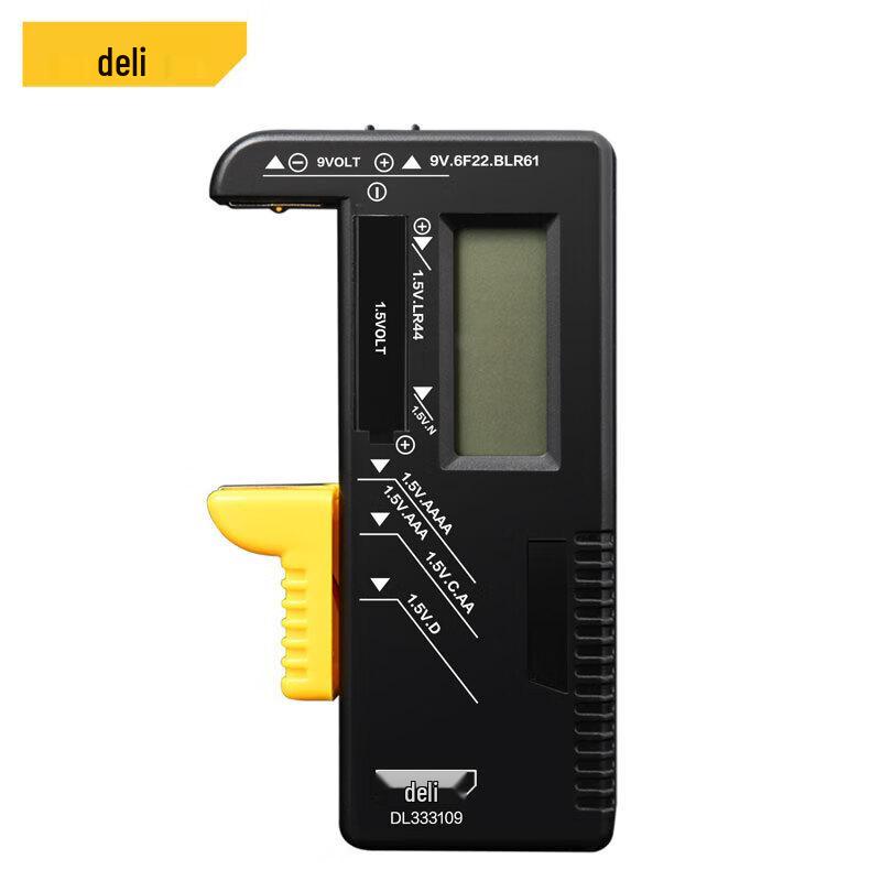 Deli Digital Battery Tester