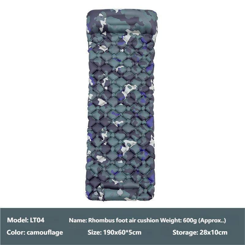 Air Custom Foot Pump Mattress for Modern Outdoor Camping