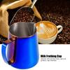 400ml Capacity Coffee Frothing Pitcher 304 Stainless Steel Latte Art Pitcher  Coffee Making