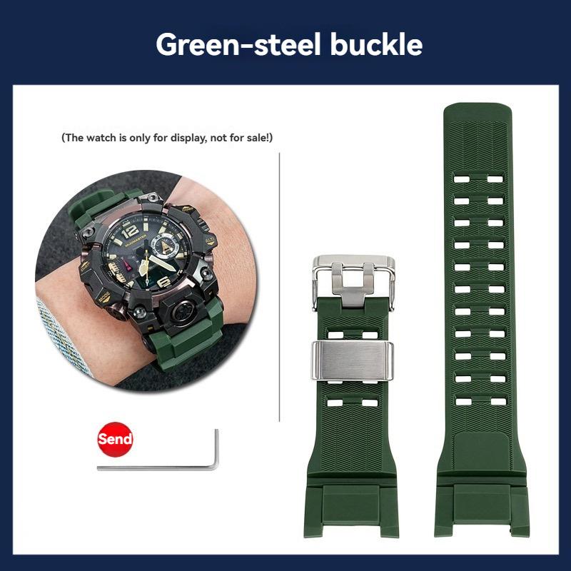 For Casio G-SHOCK Big Mud King 3rd generation 5713 GWG-B1000-1A GWG-B1000-3A GWG-B1000EC series resin Silicone watch strap