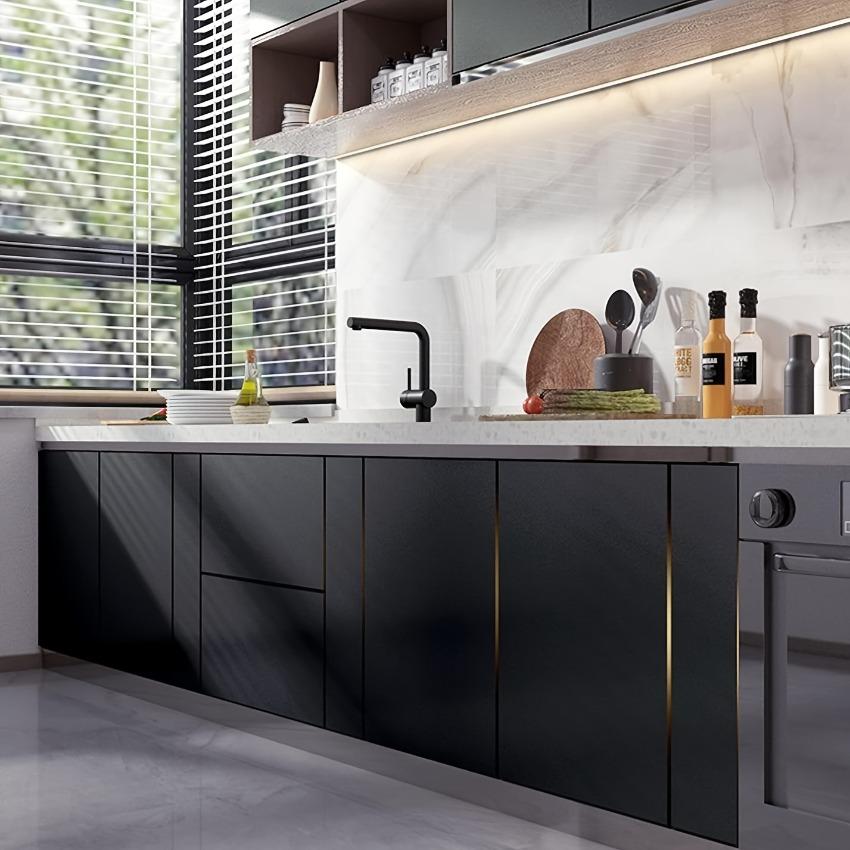 Frosted Wallpaper Waterproof Peel & Stick Stickers Self-Adhesive Contact Paper for Kitchen Stove Cupboard Wardrobe Home Decor