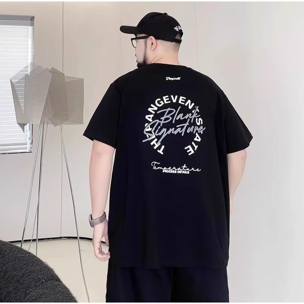 Fake two hundred matching stretch solid color fit wrinkle loose men's short-sleeved fashion short-sleeved top comfortable lightweight T-shirt