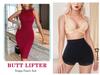 Body Shaping Sports Shorts with Butt Pads & Lace Trim