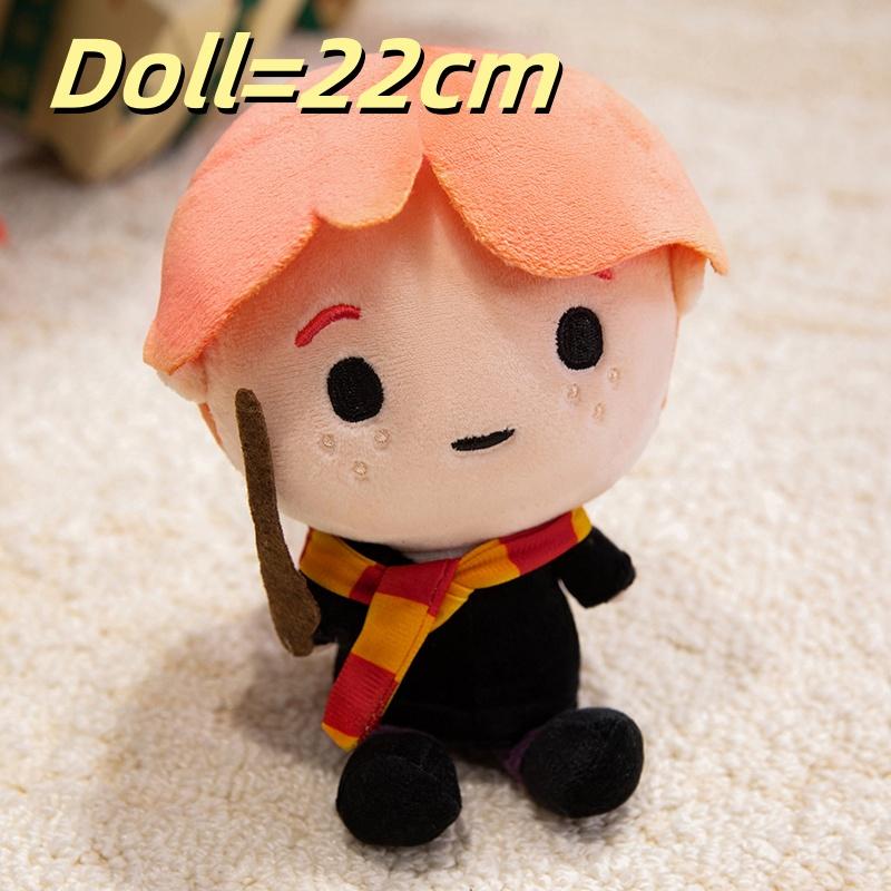 22cm Panenka Harry Potter Ron Dumbledore Hagrid Malfoy Pán Zla Voldemort Plyšáci Plyšové Anime Přívěsek na Tašku Sbírej Plyšové Hračky Dárky