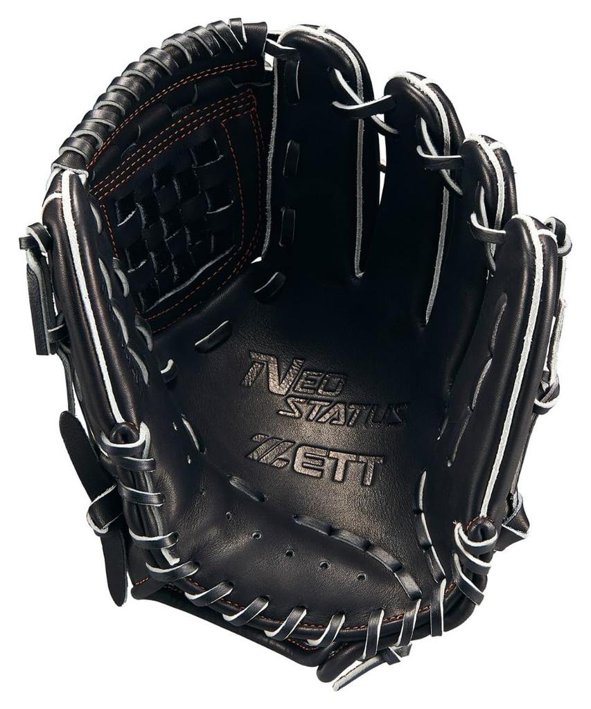 ZETT Neo Status Youth Baseball Glove for Second and Size BJGB70520N Shortstop, Bordeaux/Black (4019), L,