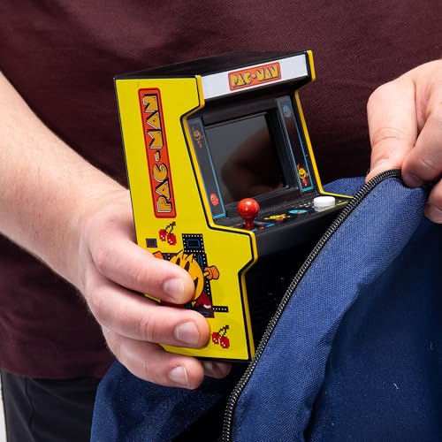 Arcade Classics - Retro Mini Arcade Game with Full-Color Screen, Classic Handheld Electronic Game Console, 90s Toy, Great Gift for Kids Ages 8+, Pac-M