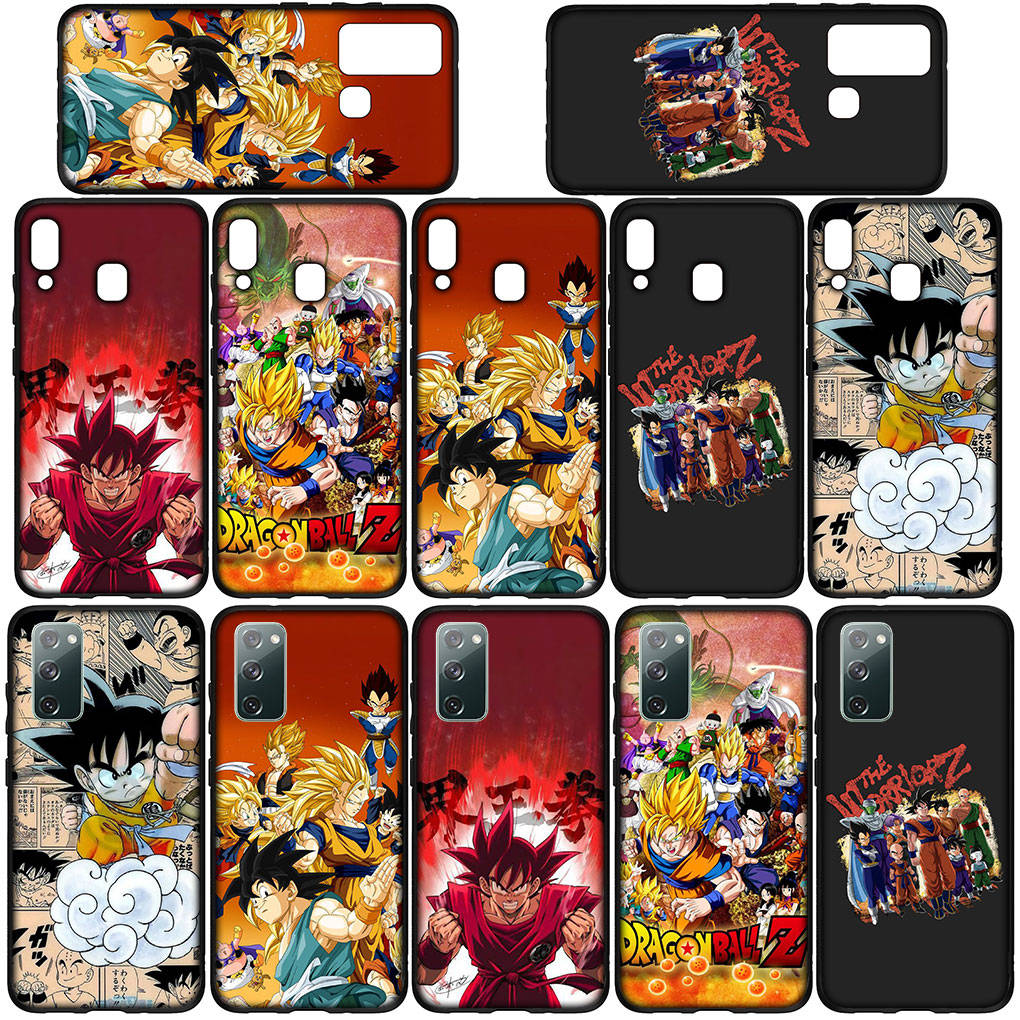 Phone Case for Samsung Galaxy S25 S24 S23 iPhone 16 15 Xiaomi Redmi Note 14 13 12 16E 11 Pro Max XR OPPO Moto Poster Dragon Ball Goku DragonBall Cover