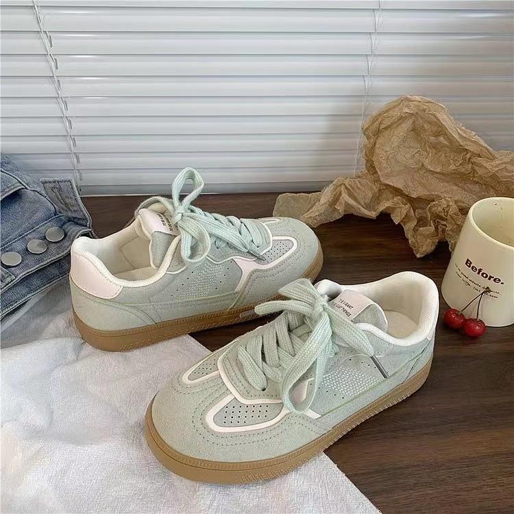 Retro Board Shoes Women Ins Summer New Breathable Versatile Student Sports Casual White Shoes