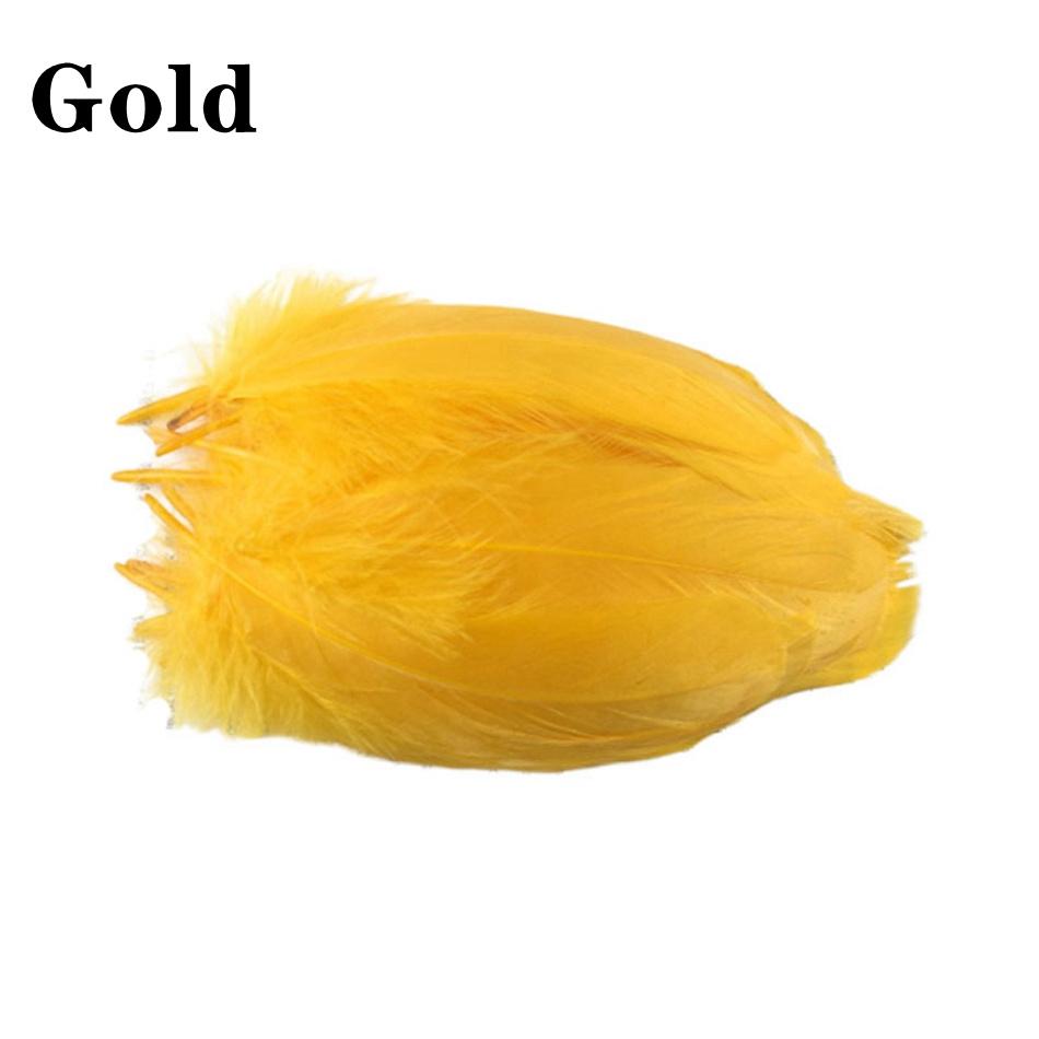 100Pcs Natural Goose Feathers Plumas Wedding Party White Feathers Christmas Crafts DIY Jewelry Making Decoration Accessories