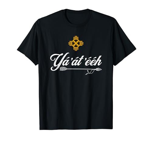 Navajo Yát éh Native American Tribal Greeting Sun & Arrow T-Shirt