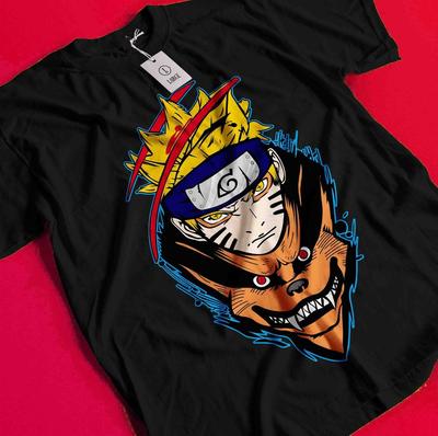 Camiseta Naruto Camiseta Itachi Camiseta Jiraya Madara Kakashi Hinata Kurama Sasuke AA400