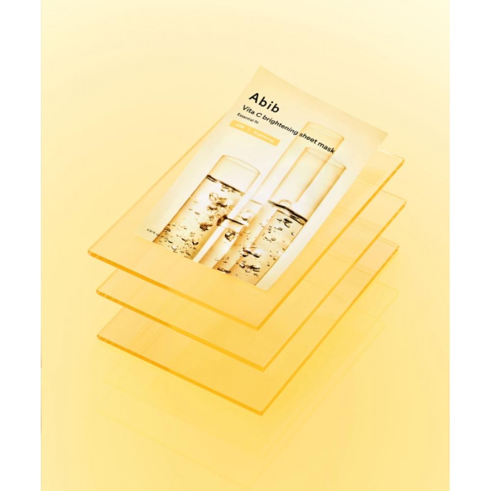 ABIB Vita C Whitening Sheet Mask Essential Fit 10 Sheets