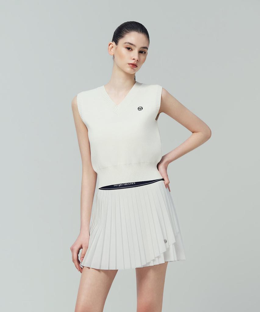 SERGIO TACCHINI W Sweater Vest (White)