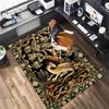 Fox Floral Frame Carpet Is Suitable For Living Room And Bedroom Doormats Office Balcony Decorative Carpet A10