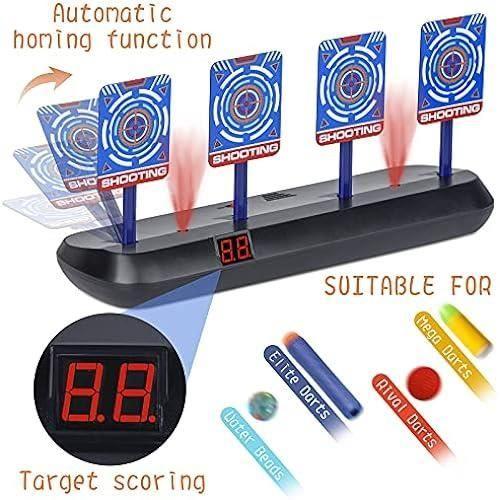 Cible pour Nerf - FOR21JOYS - Set d'accessoires - Extérieur - Enfant - Noir