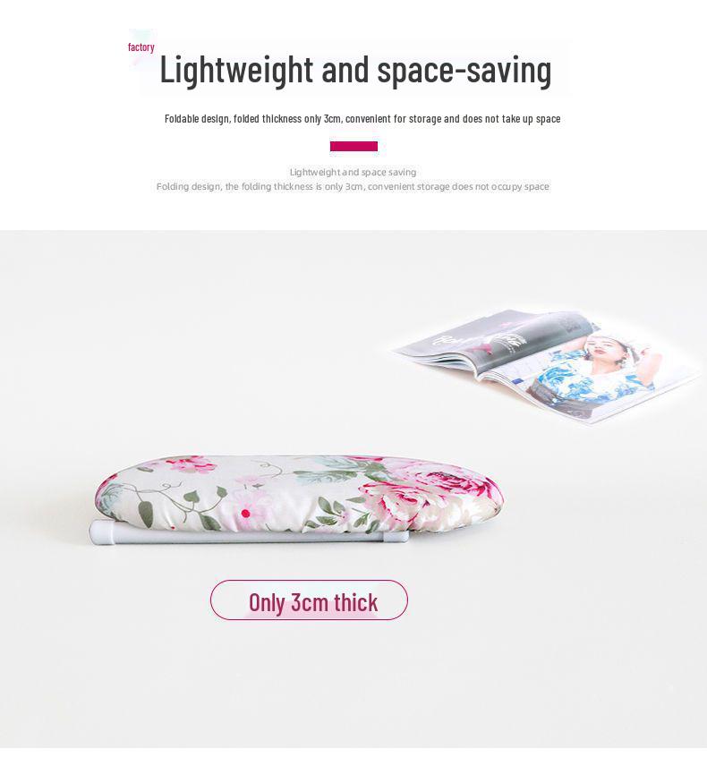 Kompakter Faltbarer Ärmelbügelständer - Tragbares Tischbügelbrett-Zubehör für den Heimgebrauch