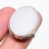 Mother Of Pearl Gemstone Handmade 925 Sterling Silver Jewelry Ring Size 6 KJ-510