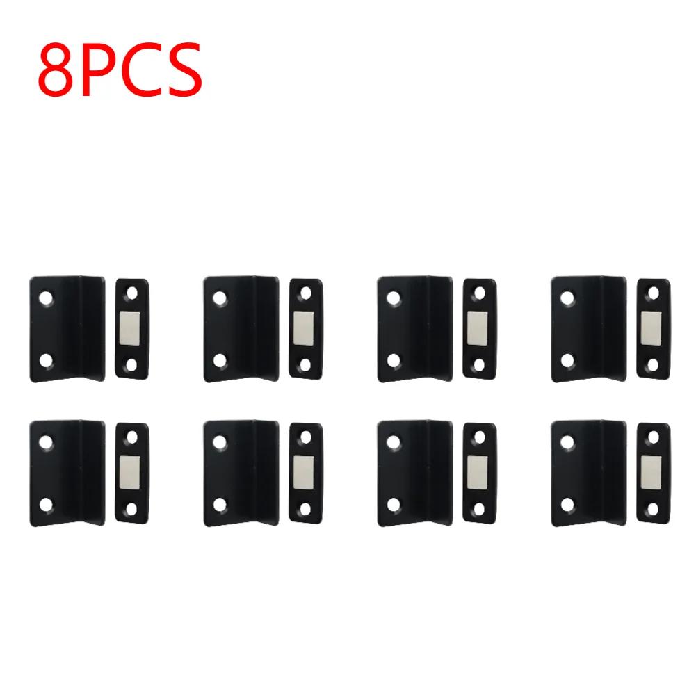 20-1 Stück Starker Türschließer Tür-Magnet Möbel Schrank Schrank Magnetischer Türfang Riegel Stanzfrei Schranktürschließer