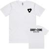 Gråzon Krigsspel Tryckt T-shirt Sommar Enkelhalsad Kortärmad Unisex Topp Unisex Streetwear Ren Bomull Mjuk Högkvalitativ T-shirt