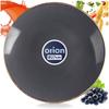 GLAZE gray ceramic dinner plate 27 cm