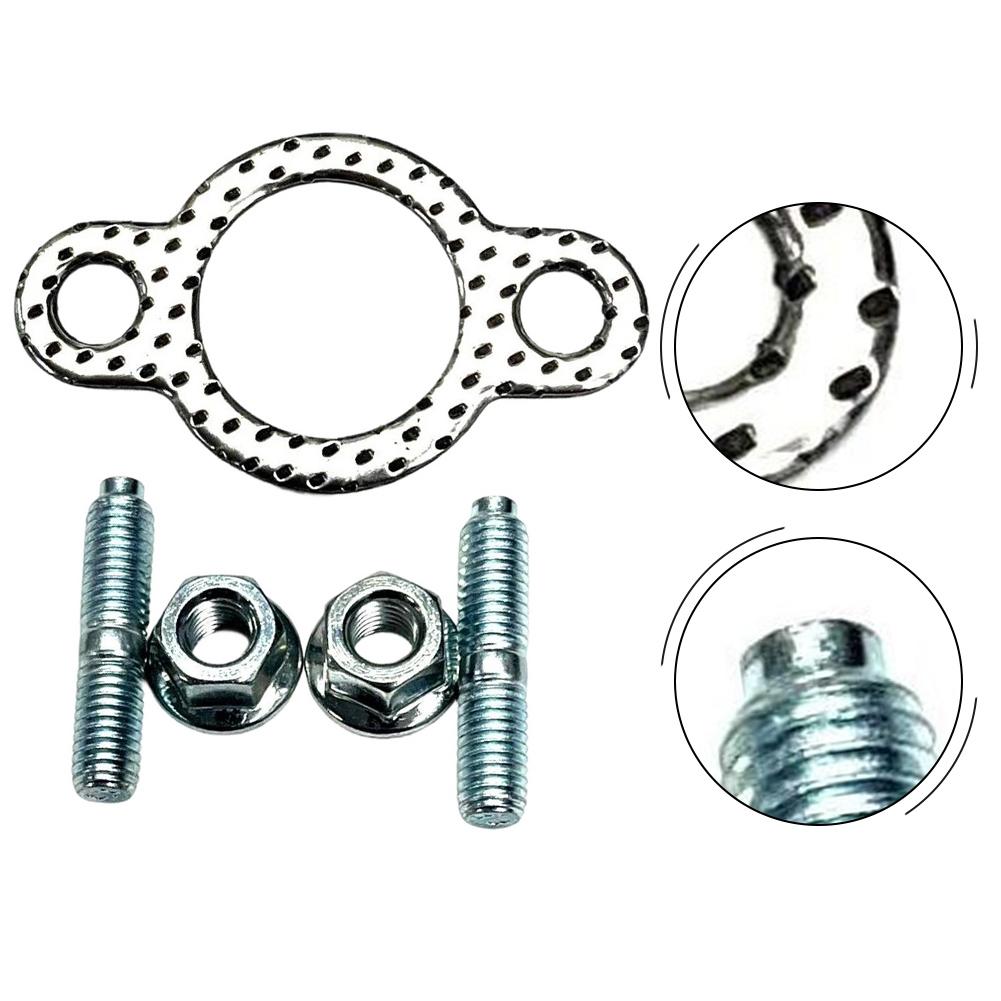 1set Exhaust Stud Kit 24-072-24-S Exhaust Studs, Nuts & 24-041-49-S Gasket Set For CV CH Series Engine Exhaust System Repair