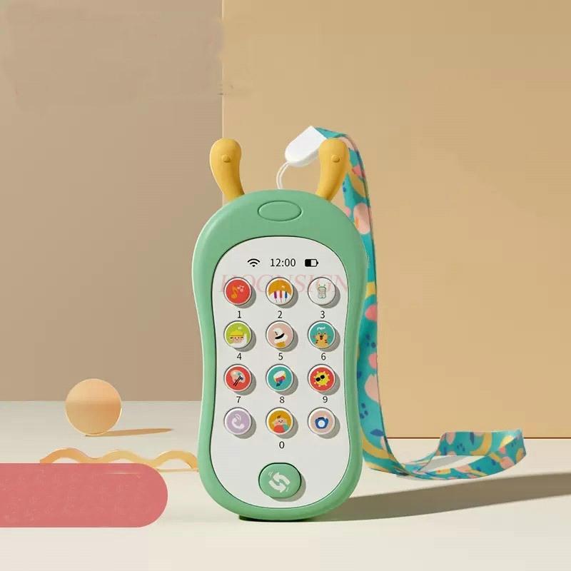 Children'S Mobile Phone Toys Boys Girls Babies Early Childhood Education Music Simulation Telephones Babies Can Chew