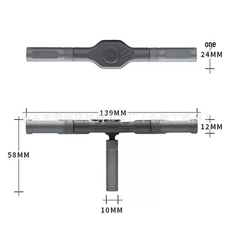 24-in-1 Ratchet Screwdriver Set with S2 Steel High-Hardness Bits for Multi-Purpose Use