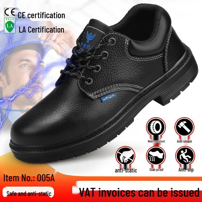 

Breathable Anti-Static Anti-Smash Anti-Puncture Fly-Knit Safety Work Shoes