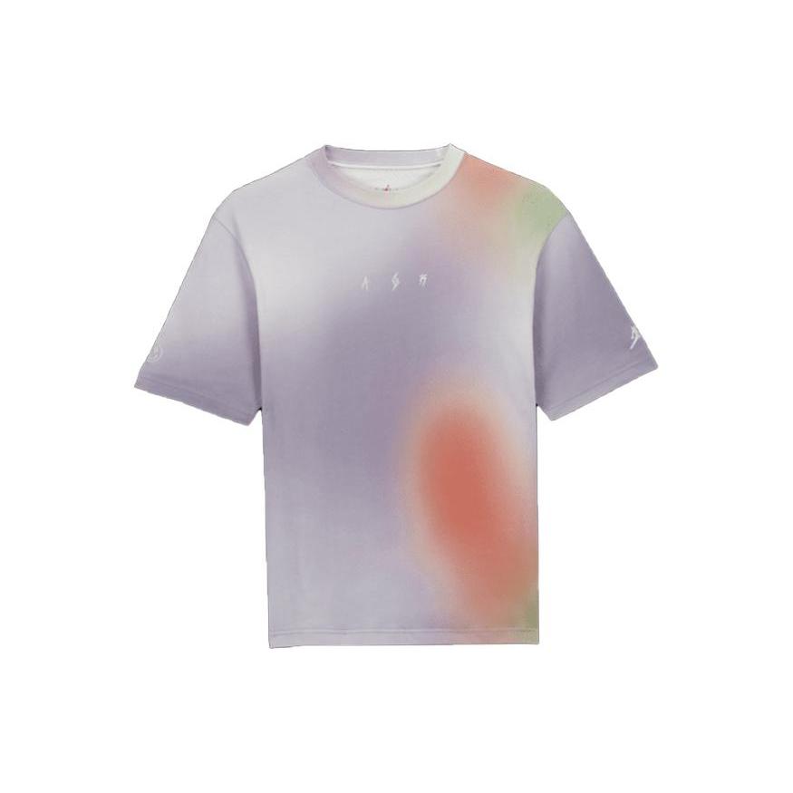 New Jordan x J Balvin FW23 Drop Shoulder Sleeve T Shirt Unisex Light Purple FJ6142-630