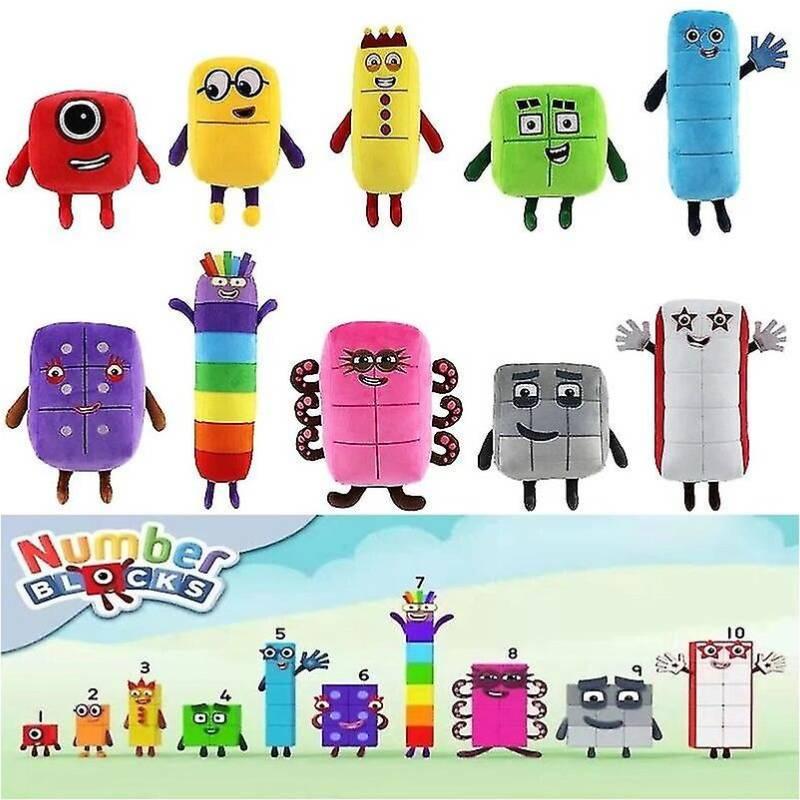 Numberblocks Plush Doll Soft And Cute Stuffed Toy For Kids Educational And Fun