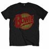 David Bowie Diamond Dogs Vintage Černé Klasický Rock Unisex Tričko