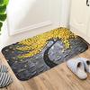 Rectangle Non-Slip Door Mat Bedroom Kitchen Entrance Print Floor Mat Doormats
