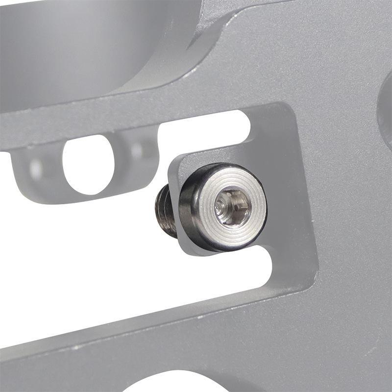5 Stück 1/4" Edelstahlschraube 1/4-20 Gewindebolzen Anti-Lockerungs Kamera Befestigungsschraube Kamera Schnellwechselplatte Feststellschraube