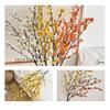 45 Inch Artificial Forsythia Flower Branches Fake Spring Forsythia Stem Faux Winter Jasmine Branches for Vase Floral Arrangement Party Home Decoration