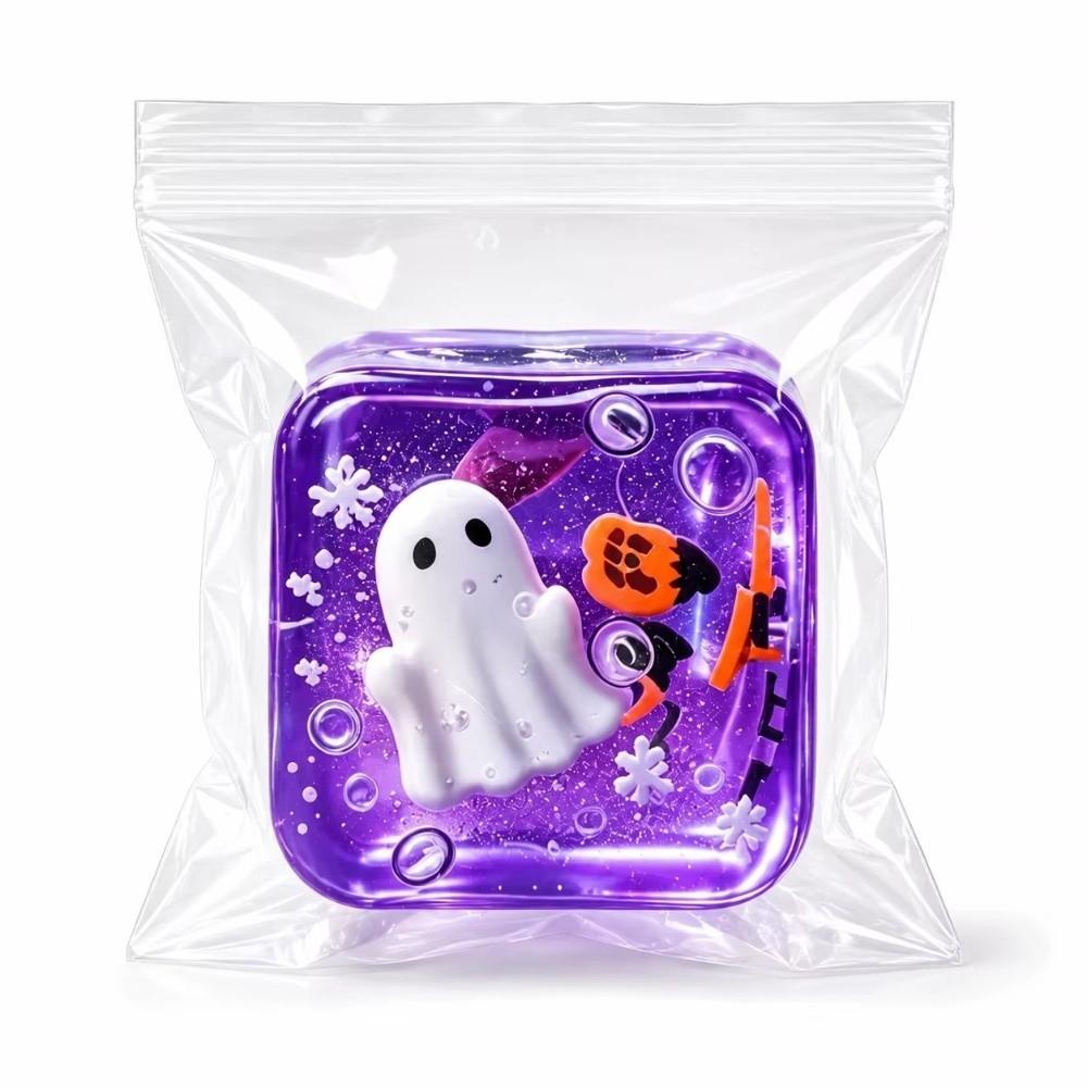 Soft Squeeze Ice Cube Squishy Toy Sensory Ice Cube Fidget Toy Happy Maltose Toy Halloween Decor